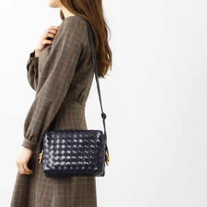 Bottega Veneta Loop Crossbody Bag Black